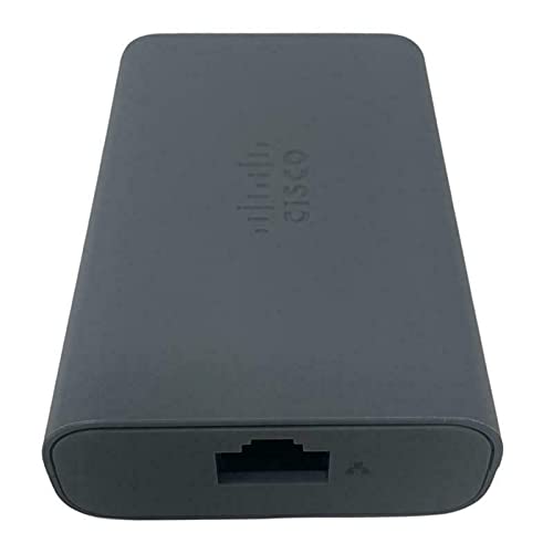 Cisco Systems CP-8832-POE= 8832 PoE Power Over Ethernet Injector Adapter Accessories Spare Part for CP-8832 CP-8832-W-K9= CP-8832-NR-K9-WS CP-8832-EU-K9= CP-8832-EU-W-K9= IP Phone