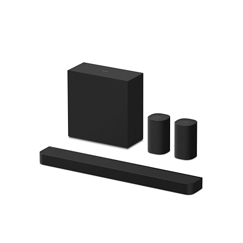 Image of Sony BRAVIA Theater Bar 7 Sound Bar (HT-A7100) with Sub 8 Wireless Subwoofer (SA-SW8) and Rear 8 Wireless Rear Speakers (SA-RS8) Bundle
