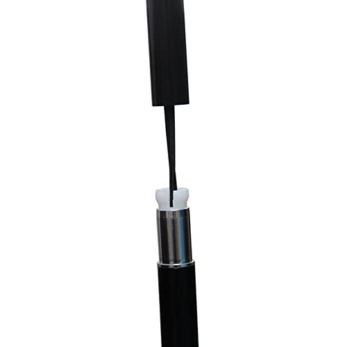 Regulowana aluminiowa kula ortopedyczna dla dorosłych, lekka, składana laska o wadze 0,5 kg z antypoślizgową gumową końcówką, ergonomiczna laska wspierająca dla osób o wzroście 150–196 cm, przenośna
