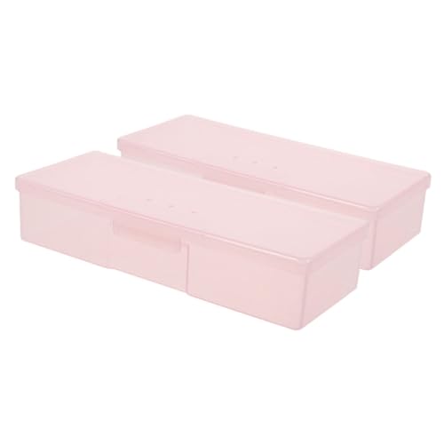 FOMIYES Nail Travel Kit Minimalist Manicure Set Nail Tool Storage Box Organizer