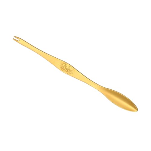 TSMORY Professional Crab Picking Tools - Durable Stainless Steel Forks and Spoons for Effortless Seafood Dining, Dishwasher Safe