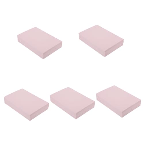 SEWACC 5sets DIY Carving Blocks Linoleum Tools Professional Rubber Blocks for Stamps Craft Material 5pcs*5