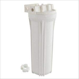 BLUEDROP RO Water Purifier Pre Filter Housing With Elbow Connector (WHITE)