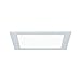 Produktbild Paulmann 92066 Einbaupanel LED eckig Deckenleuchte 18W Licht 4000K Neutralweiß LED Panel Weiß IP44 spritzwassergeschützt inklusive Leuchtmittel