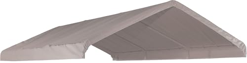 ShelterLogic MaxAP Canopy Replacement Cover, White, 10 x 20 ft.