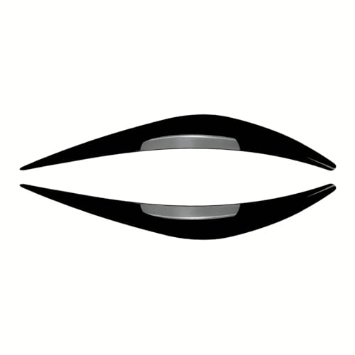 Sourcils de phares pour Infiniti Q50 2014-2022 noir brillant de voiture