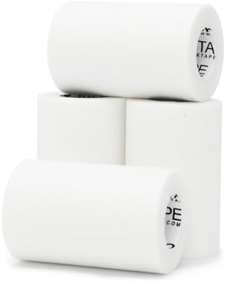 OK TAPE OKPore Medical Surgical Tape Nonwoven (Pack of 4) - First Aid Surgical Tape Soft and Breathable for Wound Dressing Care - 3in x 10yds