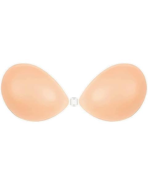 grilix Women Adhesive Bra Reusable Strapless Self Silicone Push-Up Invisible Sticky Bras for Backless & Off Shoulder Dress. Skin-picture-13