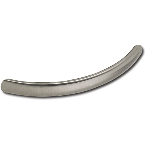 ACCURIDE MG.35160.20 LA 160 mm, Technik-Team Griff Meissa, Breite 180 mm, Möbelgriff gebogen, Edelstahl gebürstet, Silber