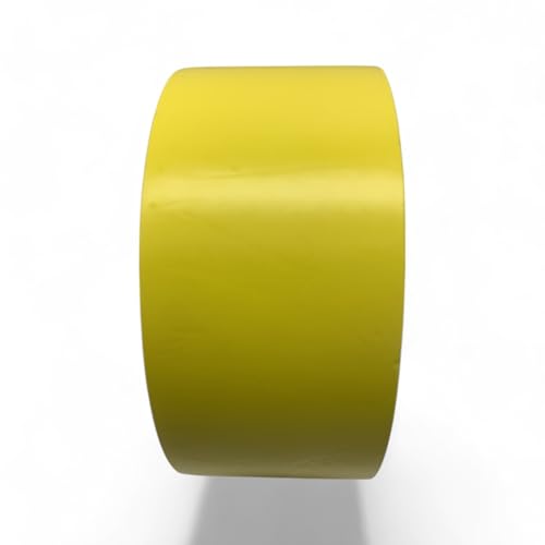 Image of All Tapes Depot Yellow Vinyl Pinstriping Tape, 2 inch x 36 Yards - Ideal for Pickleball Court Lines, Floor Marking, Crafts, Boats, Vehicles.