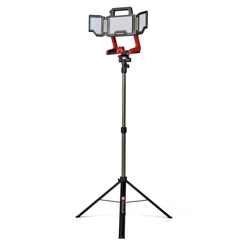 Einhell Akku-Lampe TP-CL 18/3000 Li Set-Solo Power X-Change (18 V 3000 lm schwenkbarer Leuchtkopf klappbare Leuchtpaneele 60 LEDs inkl. Stativ ohne Akku)