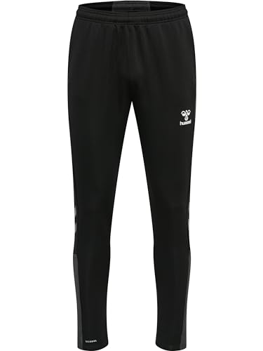 Pantalon en coton hummel homme coupe droite jogging hmlmove grid noir