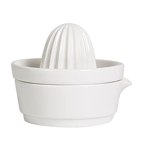 Spremiagrumi a mano, frutta, verdura, agrumi, arancio, centrifuga manuale, Squeezer con manico e beccuccio per la casa e l'ufficio