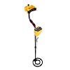 Metaaldetector Metaaldetector Waterdichte detectie Metalen Spoel Professionele ondergrondse metaaldetector Goudmelderzoeker Metalen Circuit Detector Verstelbare Rod Voor volwassen kind
