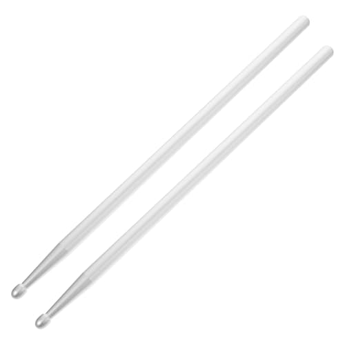 1 par de baquetas para batería de aleación de aluminio, modelo 5A, accesorios musicales de percusión (plata) miniatura 1