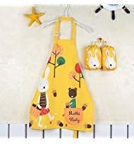 Waterproof Kids Apron Children Bib Cooking Baking Painting for Toddler - Artist Apron & Chef Apron for 2-4 year old