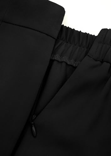 PRETTYGARDEN Women's Wide Leg Pants Dressy High Waisted Business Casual Work Office Suit Palazzo Pant Trousers