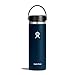 Price comparison product image HYDRO FLASK - Water Bottle 591 ml (20 oz) - Vacuum Insulated Stainless Steel Water Bottle with Leak Proof Flex Cap and Powder Coat - BPA-Free - Wide Mouth - Indigo