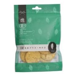 アリモト 有機玄米プラス・めかぶ 40g 有機JAS認定 米菓 うるち米 グルテンフリー 砂糖不使用