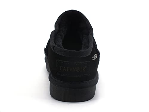 Sabot en cuir daim Cafè Noir C1DR6040 d'une qualité artisanale
