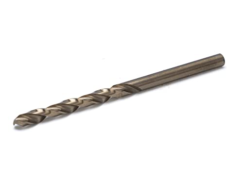 Ferrcan HSS Metallbohrer DIN338 M35 5% Kobalt zum Bohren in Edelstahl, Eisen und anderen Metallen Packung mit 10 Stück pro Maß (4.2mm)