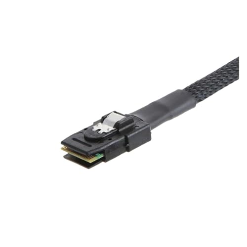 Cable divisor S-AS SFF-8087 a 4 SATA 0.5M 12Gbps miniatura 2