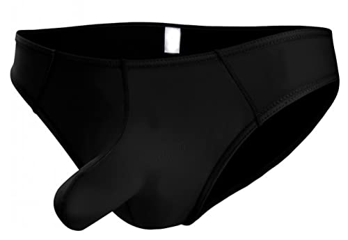 Mens Ice Silk Elephant Nose Trunk Brief Underwear