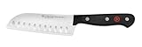 WÜSTHOF Gourmet 5' Hollow Edge Santoku Knife, Black