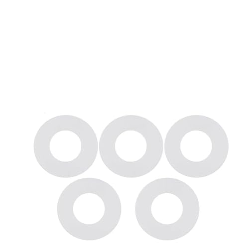 5PCS Seal Washer Toilet Tank Fitting Drain Valve Stop Silicone Gasket For Flush Valve Seal Washer Diaphragm