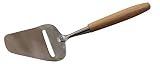 Fackelmann 40909 - Cortador de queso, cuchillo para queso, queso, queso, madera, acero inoxidable, 22 cm