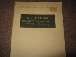 G.F.Handel Concerto Grosso Op.6 No.10.Boosey & Hawkes Study Score