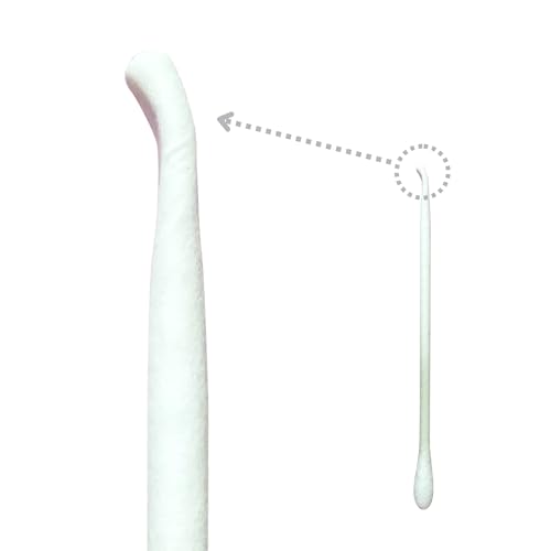 国産抗菌耳かき付き綿棒(個包装)1000本入り SRE-2W (1000)