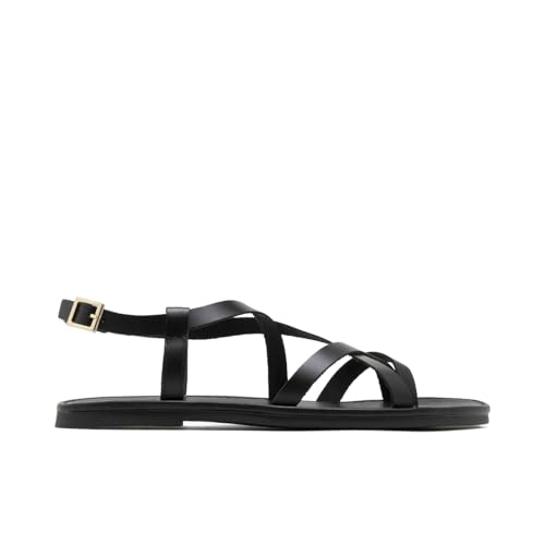 Porronet Sandalia De Dedo Piel Abril Negro