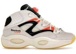 Reebok Question Pump Mid Universe H06490 Size 8 Mens, Size 10 Womens White Chalk/Black Allen Iverson