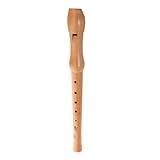 Didiseaon Flûte à Bec Alto Bois Pour Garçon Fille Instrument Facile à Jouer Pour Apprentissage Musical