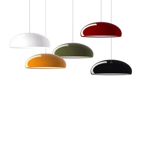 Luminaire suspendu design nordique rond rouge LPL136 de haute qualité