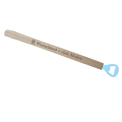 Grillzange mit Flaschenöffner und Gravur - personalisiertes Männer...