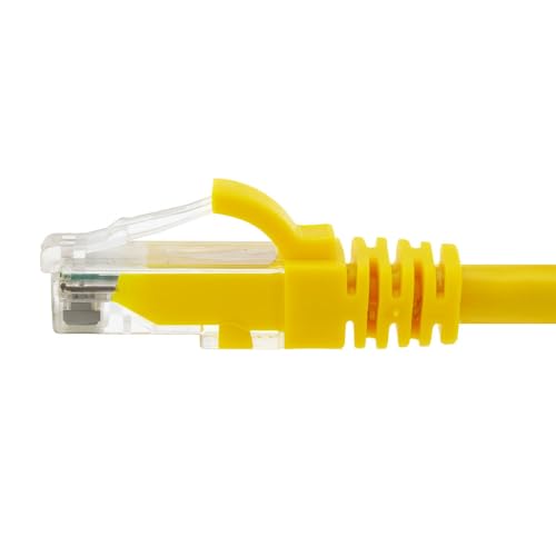 NavePoint Cable Patch CAT6 UTP 2 Ft 10 Unidades Amarillo miniatura 2