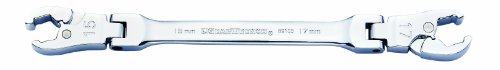Gearwrench Ratcheting Flex Head Flare Nut Wrench, 15Mm X 17Mm - 89105 #TOP12