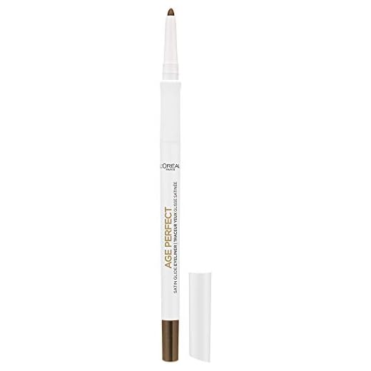 L'Oreal Paris Age Perfect Satin Glide Eyeliner with Mineral Pigments, Brown