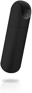 Upgraded Massager 10 Modes Quiet Massage Stick Tool, Handheld Travel Pocket Portable Cordless Soft Toy Black