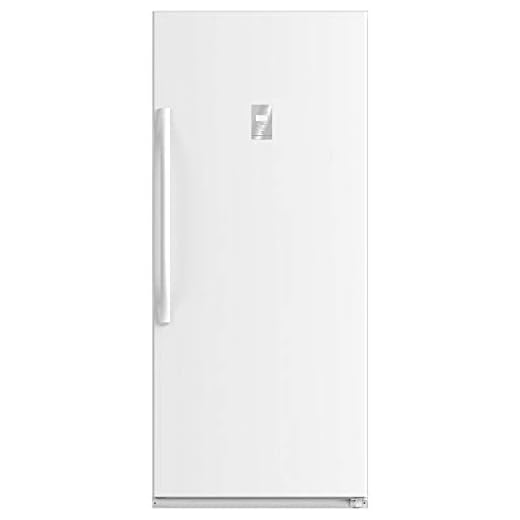 Midea 21-cu. ft. Upright Freezer-White