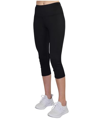 Pantalon de sport de compression femme coupe legging Capri - 2