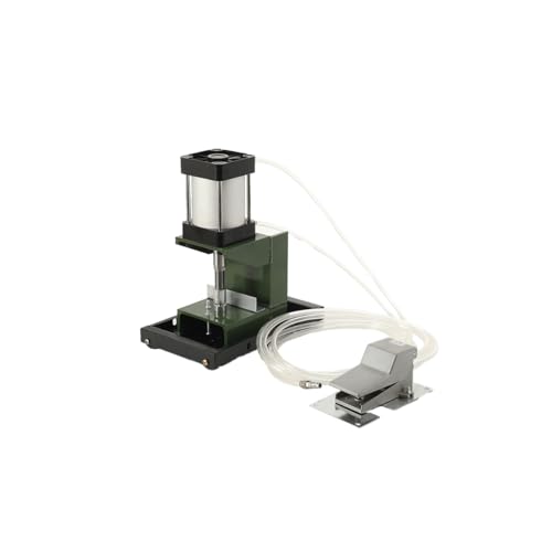 Pneumatic Grommet Machine 400KG/880LB Heavy Duty Eyelet Press with 4 Dies 12mm 13mm 16mm 18mm, Foot Pedal Grommet Press Machine for Tarpaulin Canvas Leather, 12KG Industrial Eyelet Press