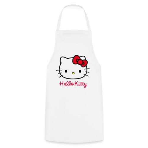 Tablier Hello Kitty pour cuisiner sans se tacher avec cordon ajustable