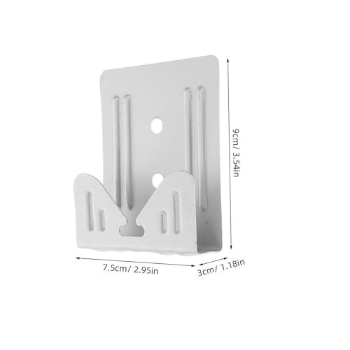 Image of Balacoo 10pcs Mirror Hooks for Door Over The Door Hanging Kit Heavy Duty Mirror Mounting Clips Picture Hanger Hardware Frame Hanger Brackets