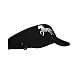 Wisedeal Floral and Horse Sport Sun Visor Hats Ball Caps Adjustable Empty Top Baseball Sun Cap for Men Women Black
