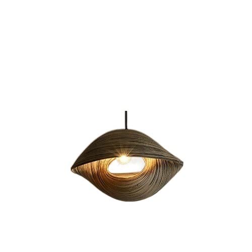 Lustre bambou de style thaïlandais pour tamiser la lumière du restaurant