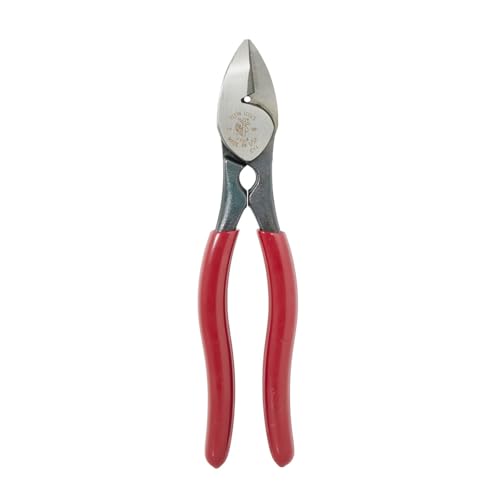 Klein Tools 1104 BX Cable Cutter and All-Purpose Shears, Made in USA, BX Cable, Sheet Metal, Steel Strapping, Bundling Wire, with Stripping Notch by KLEIN TOOLS - Image 5