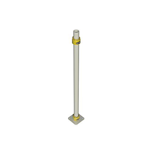 WamBam Fence SB61000 Surface Fence Mount, White